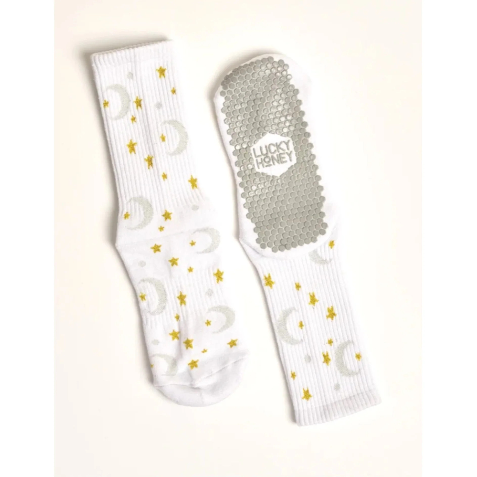 Tall Grip Tube Socks - Sky Color | simplyWORKOUT