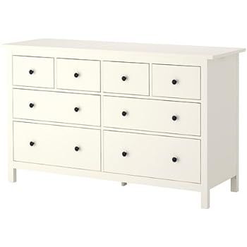 Ikea 8-drawer dresser, white 228.52620.210 | Amazon (US)