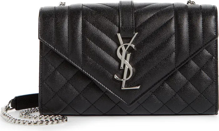 Small Envelope Calfskin Leather Shoulder Bag | Nordstrom