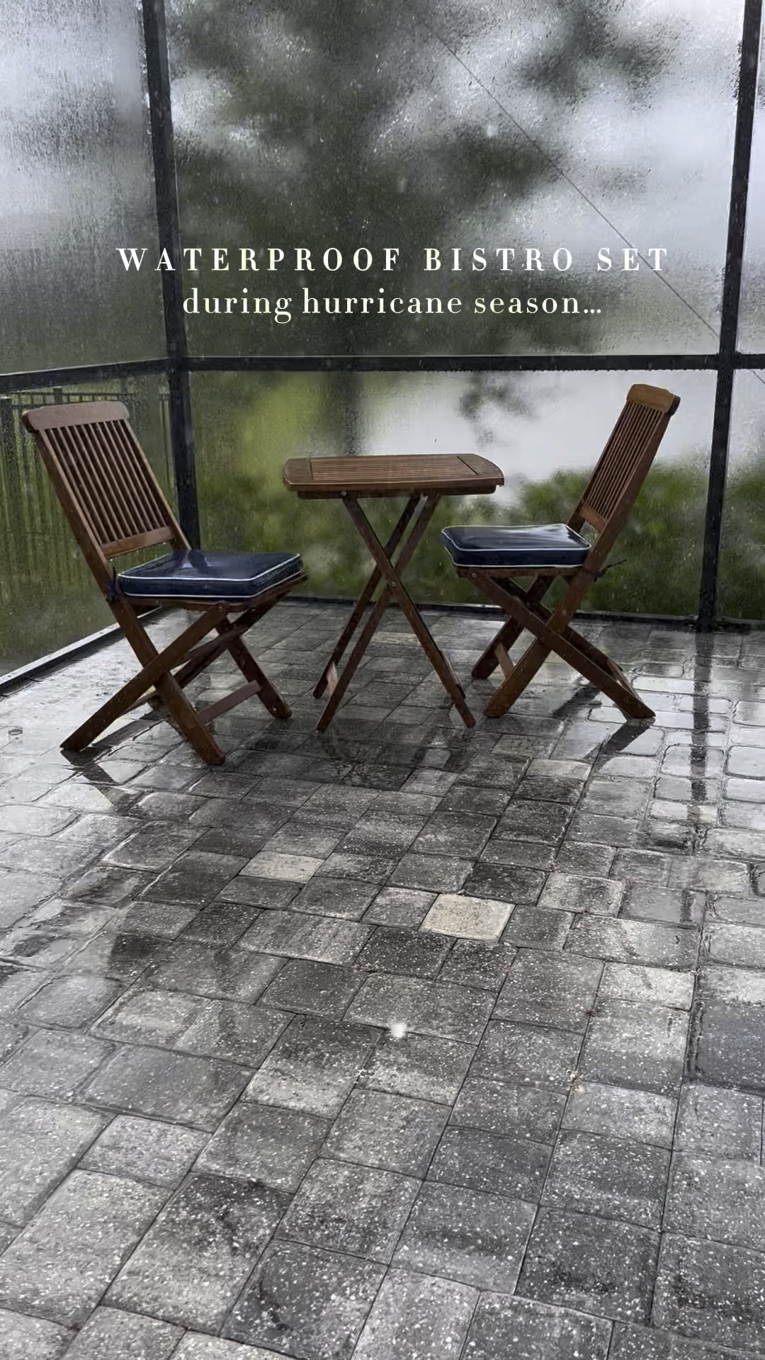 Weather resistant bistro online set