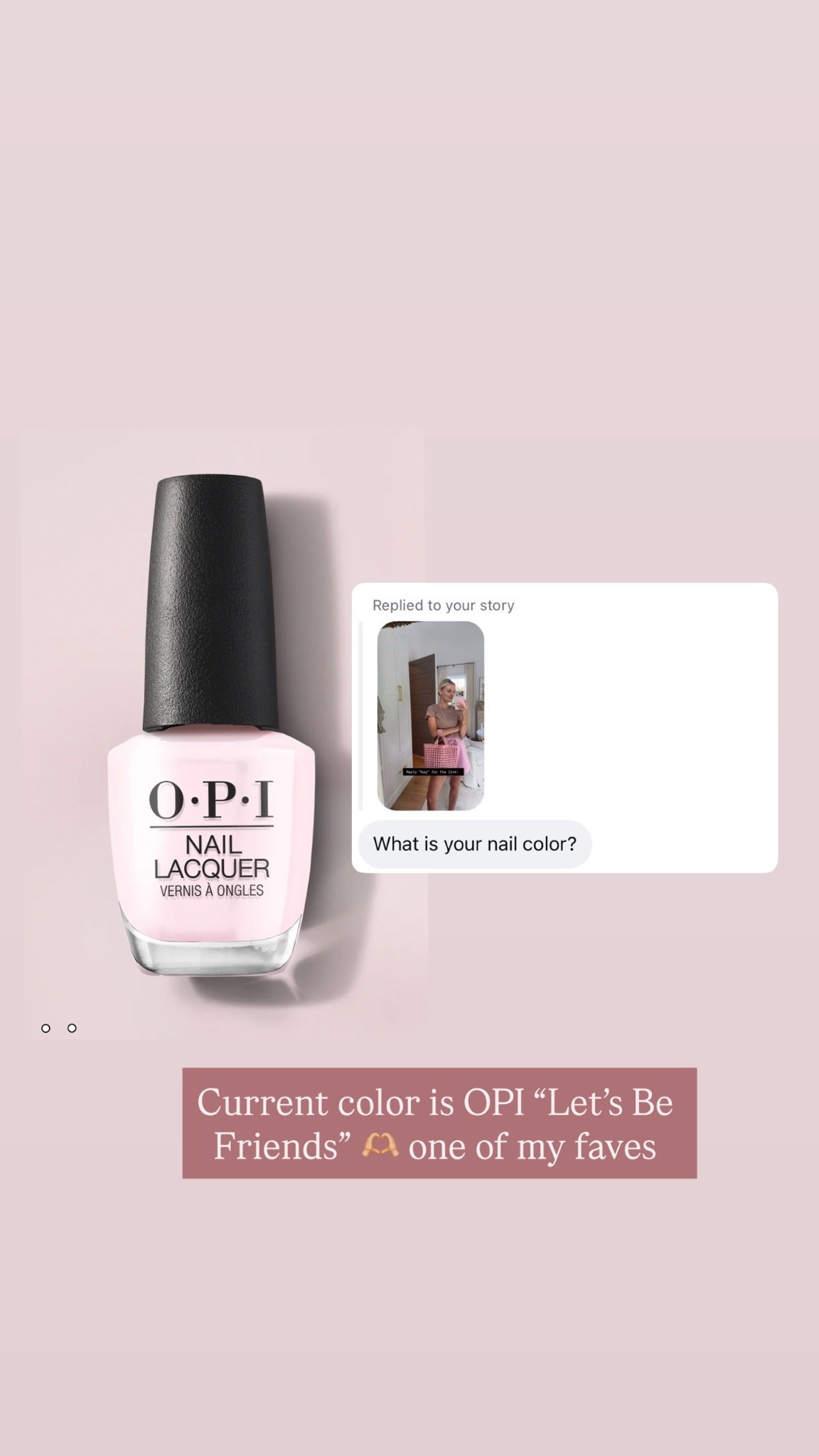 The best pinky white nail polish! I will forever have this as my go to year round color! 

Loverly grey, let’s be friends opi, light pink nail color, summer nail colors, nail polish color ideas vacation, beauty finds target

#LTKSeasonal #LTKBeauty