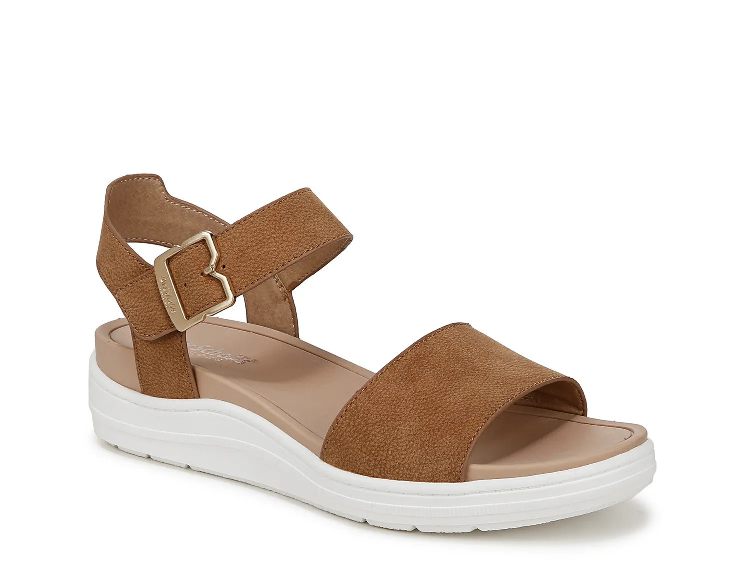 Dr. Scholl's Time Off Sky Sandal | Women's | Dark Brown | Size 10 | Sandals | Ankle Strap | DSW