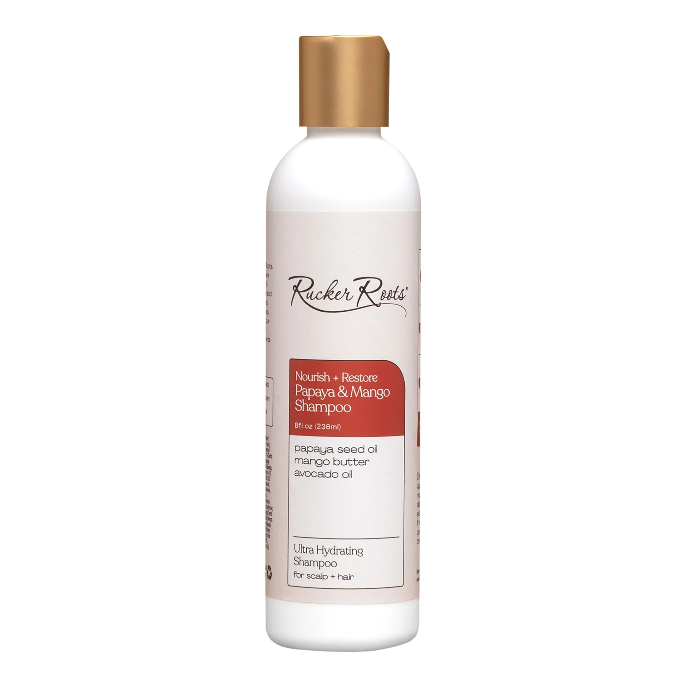 Rucker Roots Nourish + Restore Papaya & Mango Shampoo 8fl.oz.,  Ultra Hydrating, All Hair Types | Walmart (US)