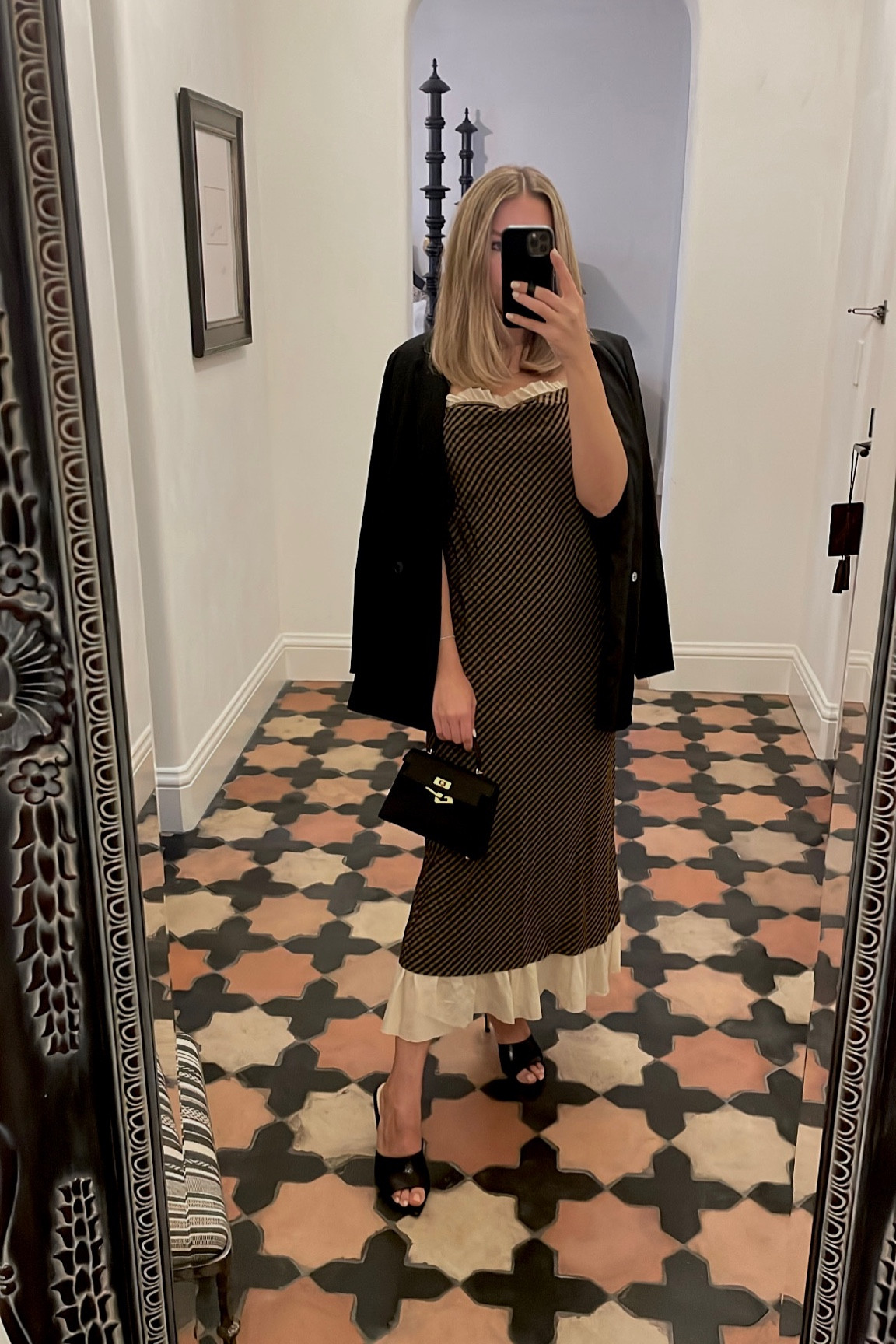 Dress and blazer 