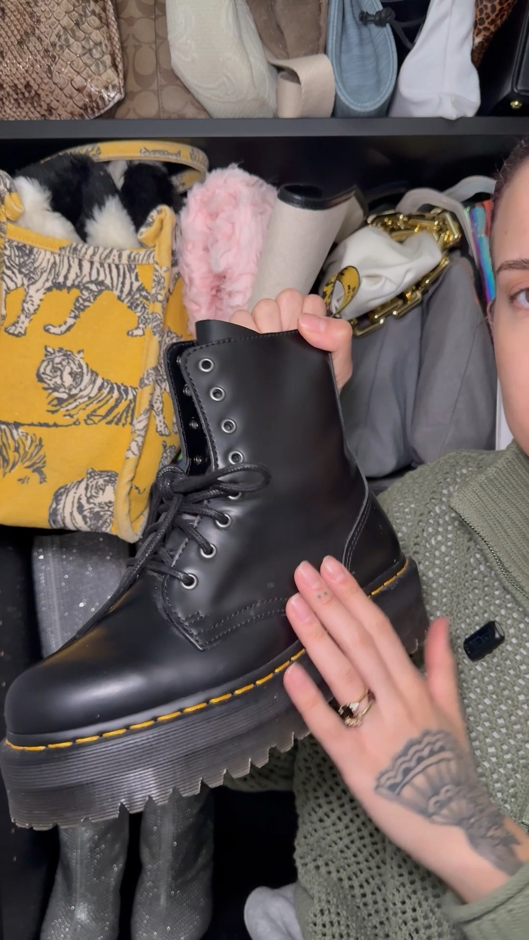 One of favorite boots for the winter season ! Makes such a statement and adds an edge to any look ✨

#LTKootd #LTKSeasonal #LTKgrwm