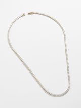 Bennett 18K Gold Tennis Necklace | BaubleBar (US)