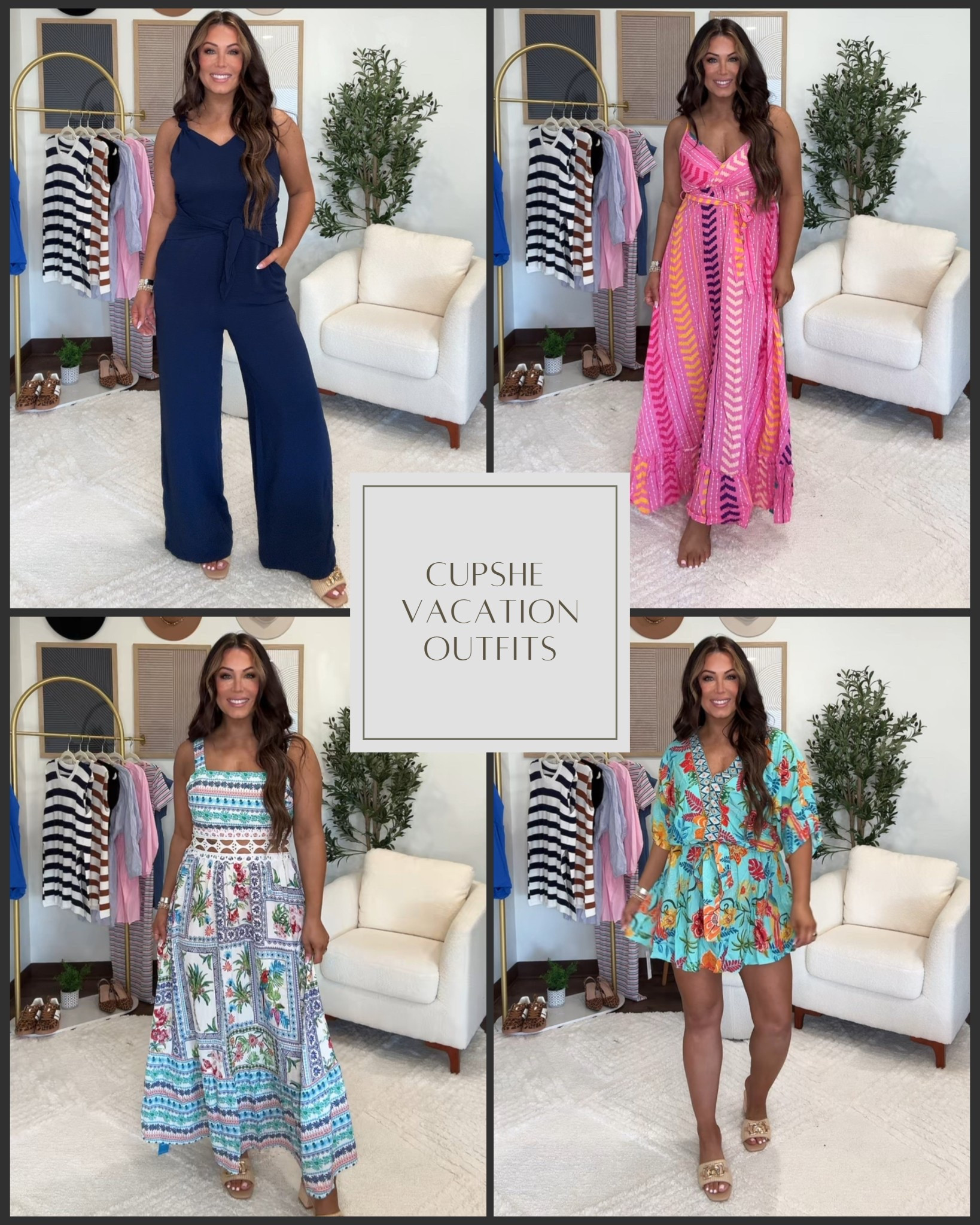 SPRING & VACATION CUPSHE HAUL 🏖️ 
Code: Outfit15 15% off over 70USD+ // Outfit20 20% off over 109USD+
@cupshe #cupshepartner #cupshe #springoutfit #vacationdress #vacayfinds #summeroutfits #summerdress #vacayoutfits #whatimwearing #affordablefashion #petitefashion #cupshehaul #outfitinspo #momstyle #casualstyle #vacaystyle #resortwear

#LTKStyleTip #LTKSaleAlert #LTKWatchNow