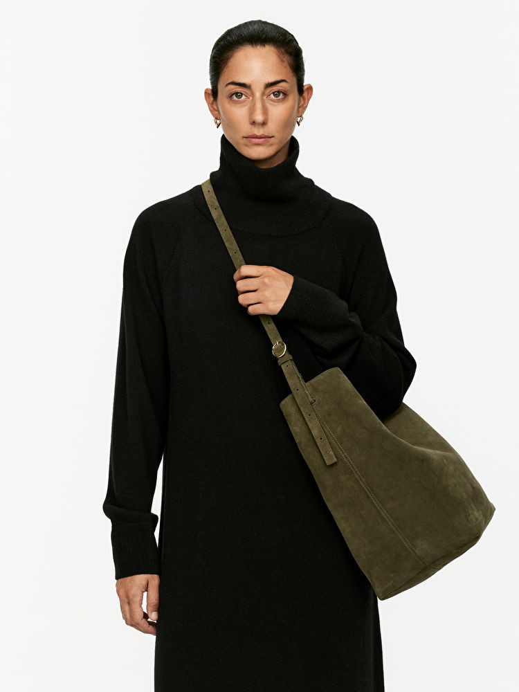 Suede Tote Bag | ARKET (US&UK)