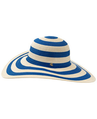 Lauren Ralph Lauren Stripe Sun Hat - Macy's | Macy's