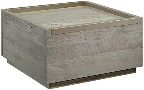 Sauder Manhattan Gate Coffee Table, L: 31.02" x W: 30.95" x H: 16.06", Mystic Oak finish | Amazon (US)