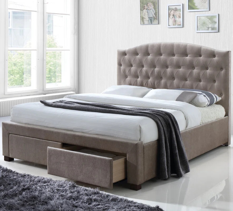 Denise Upholstered Storage Platform Bed | Wayfair North America