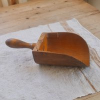 Antique Primitive Wood Scoop/Large Vintage Wooden Grain Dry Goods Scoop, Very Old Farmhouse | Etsy (US)