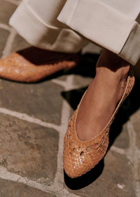 Low Anya Ballerinas | Sezane Paris