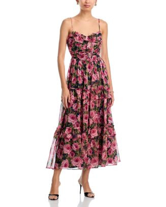 Floral Print Ruched Guest of Dress- Exclusive | Bloomingdale's (US)