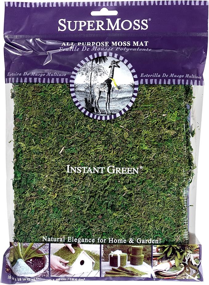 SuperMoss (22420) InstantGreen Moss Mat, Fresh Green, 18 x 16"" | Amazon (US)