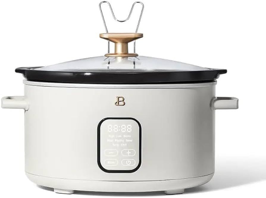 Beautiful 6 Quart Programmable Slow Cooker, Drew Barrymore (White Icing) | Amazon (US)
