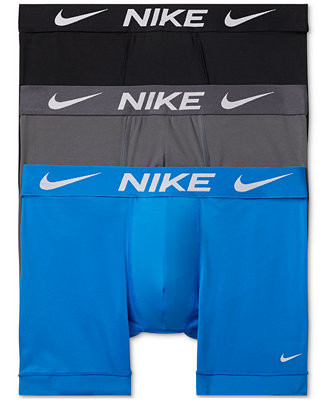 Nike Men's 3-Pack Essential Micro Boxer Briefs  & Reviews - Underwear & Socks - Men - Macy's | Macys (US)