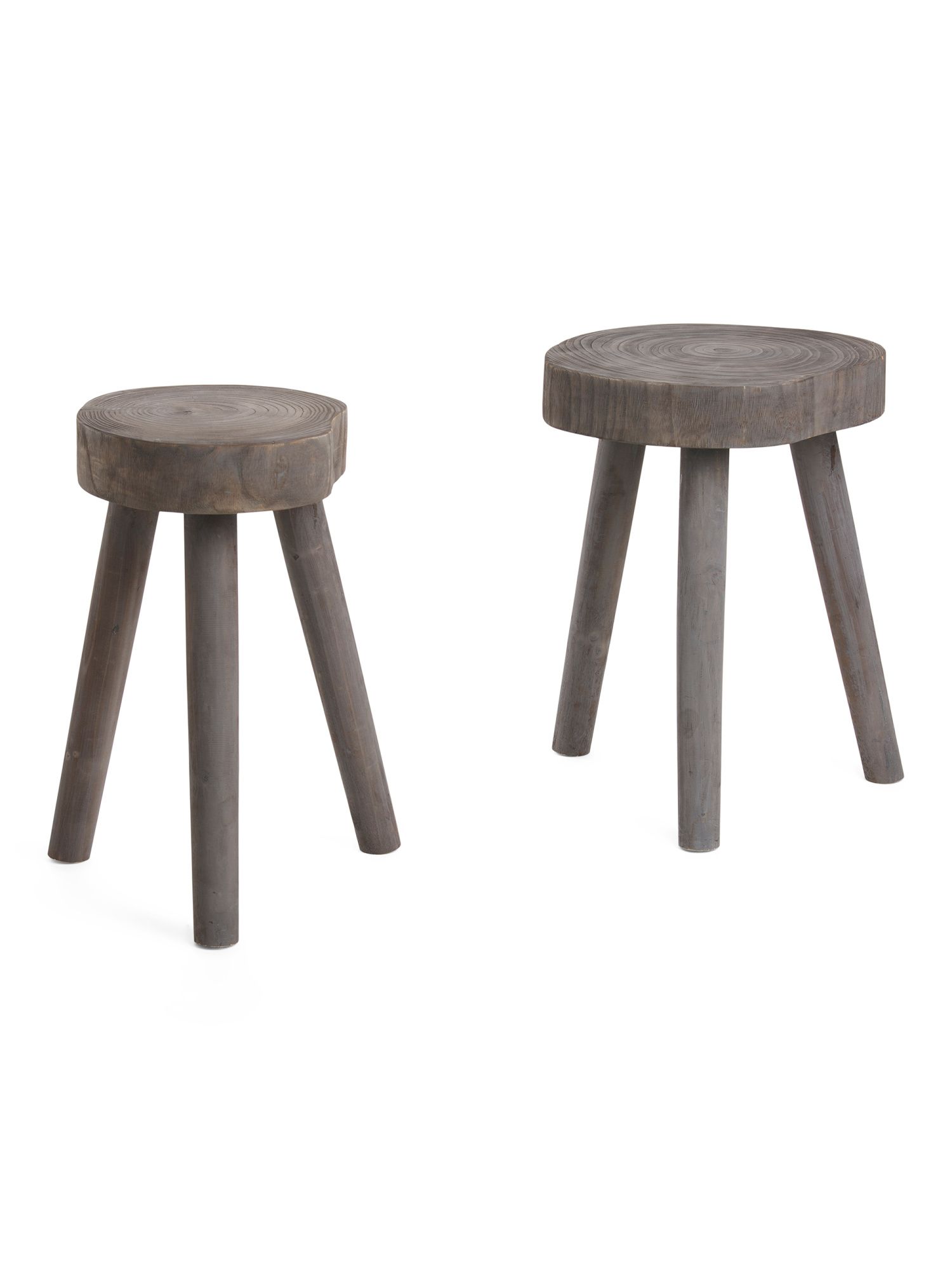 Set Of 2 Wooden Accent Tables | TJ Maxx