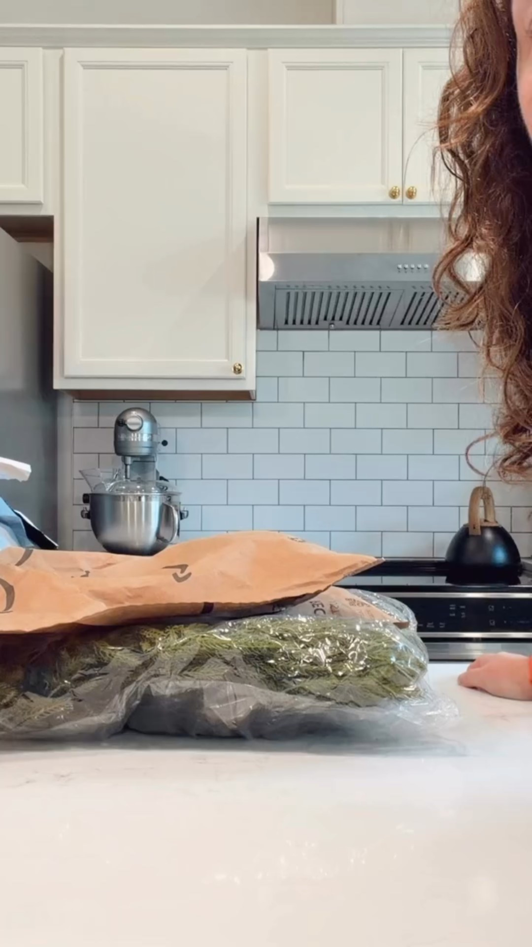 This wreath is really pretty. I’m excited to get it hung up and add a bow and some holly berries. 

This pillow cover has an olive patten on one side and green velvet like material on the other. It’s really nice looking. 

This is my favorite gum. I order the big pack because I go through it  

#LTKHome #LTKFindsUnder50 #LTKstorytime