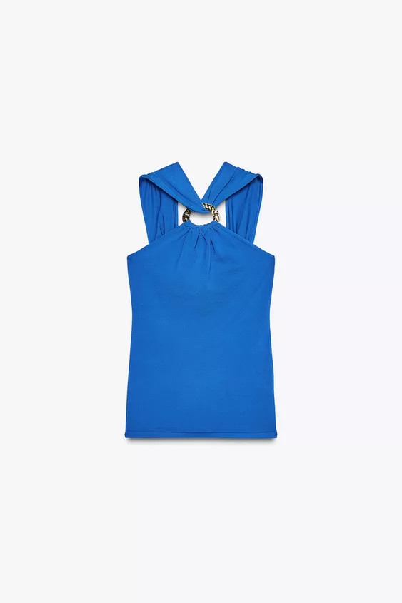 HALTER KNIT TOP | Zara US