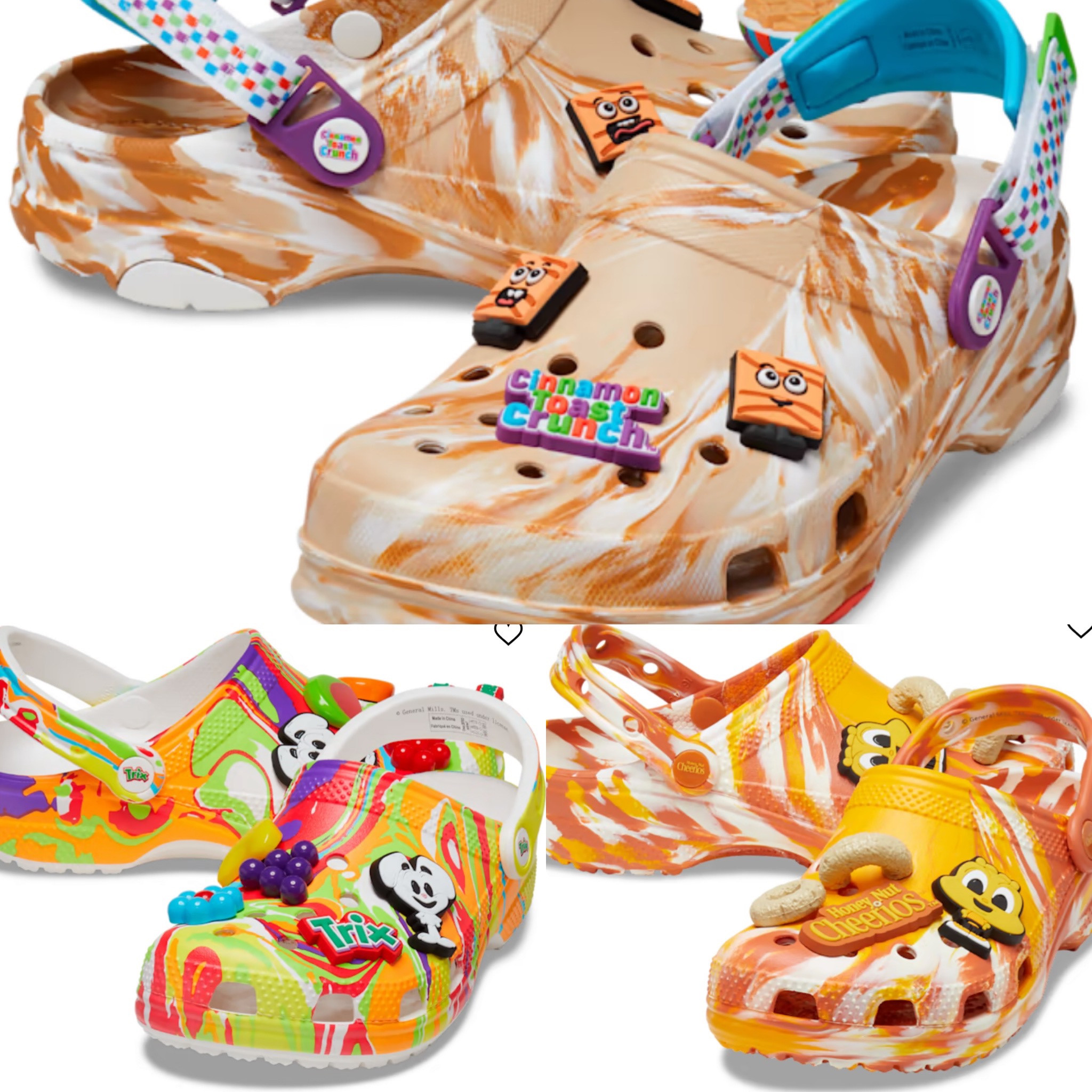Here’s the perfect gift for the Crocs loving cereal eating person in your life. Get them while you can. This rerelease was a total shock! #cinnamontoastcrunch #cheerios #trix #crocs

#LTKunder100 #LTKshoecrush #LTKGiftGuide