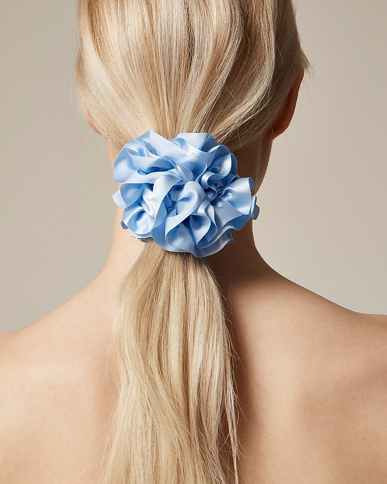 Maryam Nassir Zadeh X J.Crew gathered ribbon scrunchie | J. Crew US