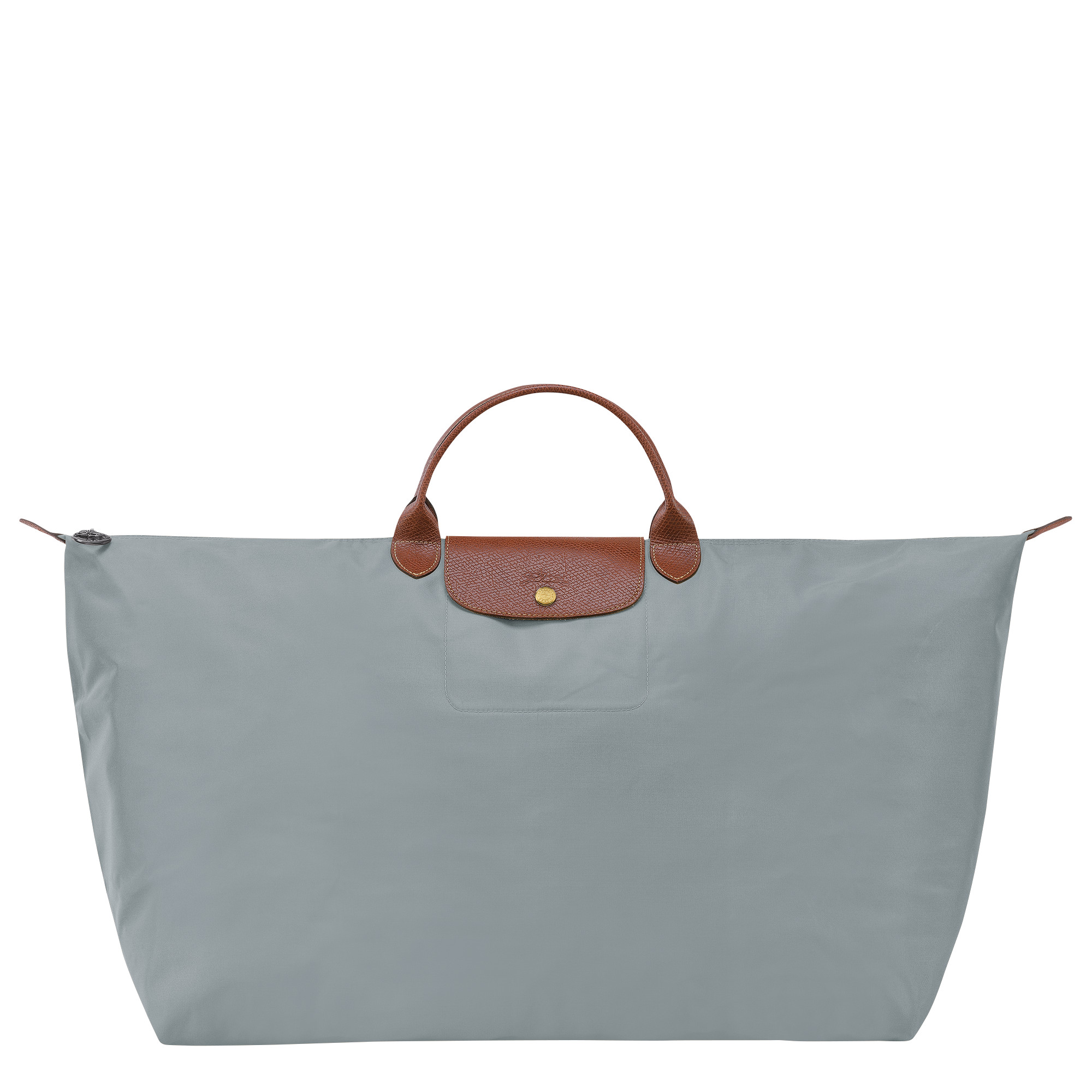 Le Pliage Original M Travel bag Steel - Recycled canvas | Longchamp US | Longchamp