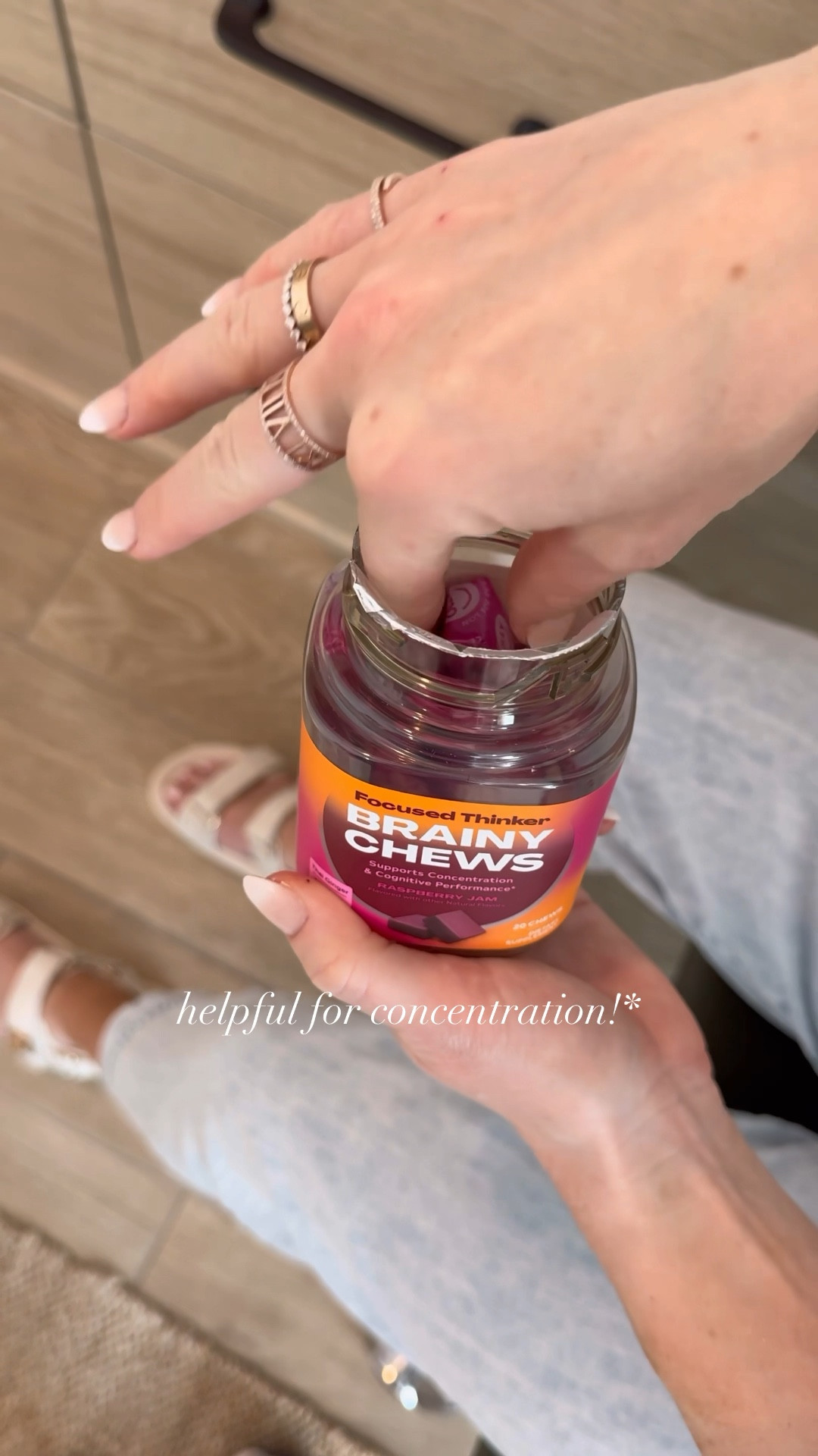 Does anyone else struggle to concentrate?! #Ad Ever since having Brooklyn, finding time to sit down and actually get things done is a struggle – let alone feeling like I have zero brain power… so needless to say, when I found @ollywellness Focused Thinker Brainy Chews, I had to give them a try! I’ve noticed I can finally focus and get work done in between nap time, plus I can give Brooklyn the attention she needs since I’m more productive. Head to my @shop.ltk to shop them @target . 

*This statement has not been evaluated by the Food and Drug Administration. This product is not intended to diagnose, treat, cure, or prevent any disease

#OLLYwellness #TargetPartner #Target

#LTKfindsunder100 #LTKhome #LTKfindsunder50