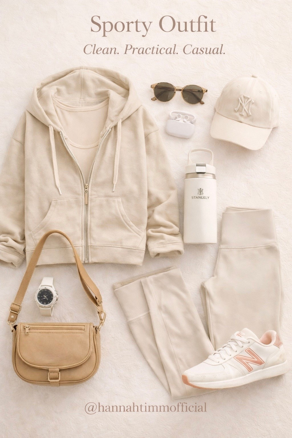 This is what I reach for when I want to feel put together without thinking twice. Soft neutrals, easy layers, and pieces that move with you from errands to coffee to a quick walk outside.

Everything here just works together 🤍 linked for you to shop.