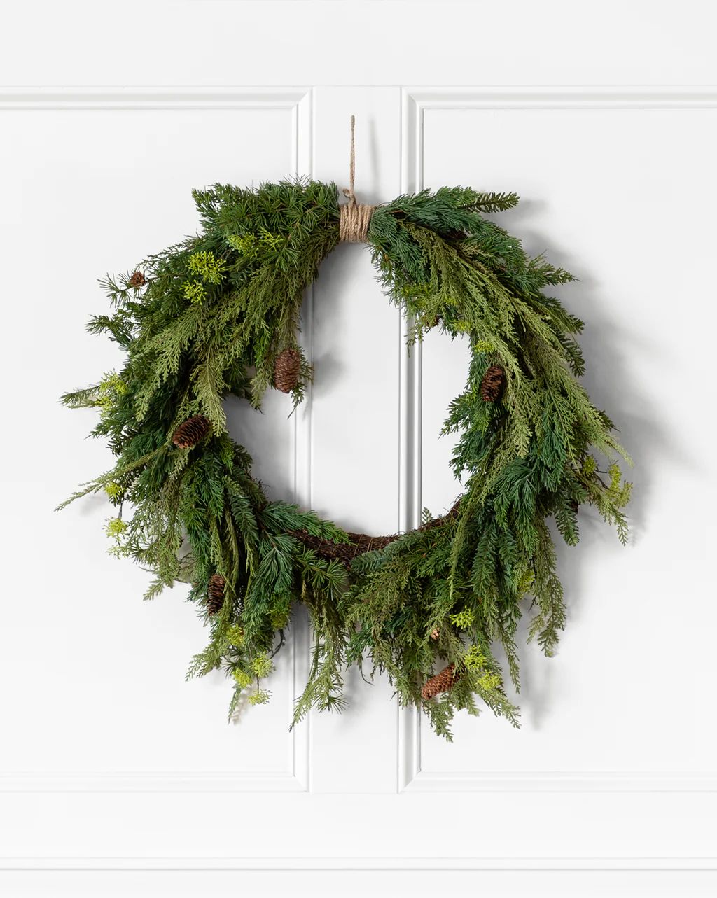 Cedar & Pinecone Wreath | McGee & Co.
