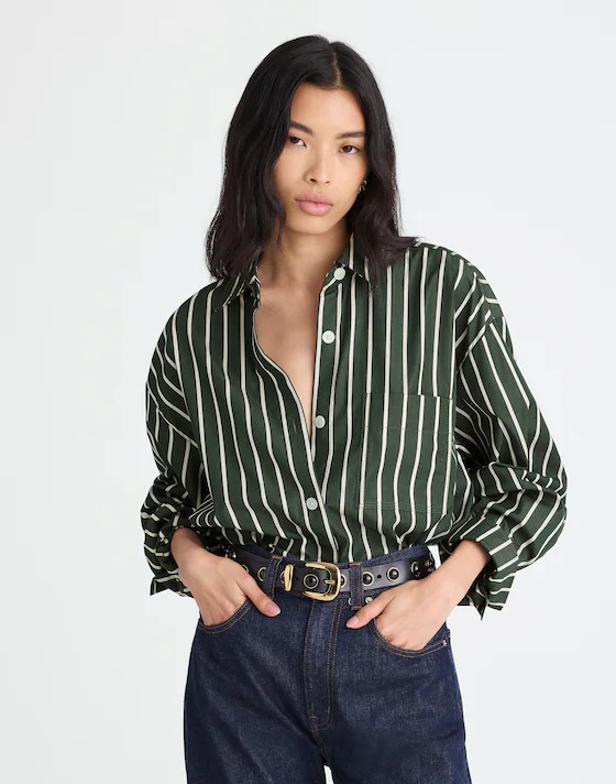 Straight-Hem Shirt | Madewell