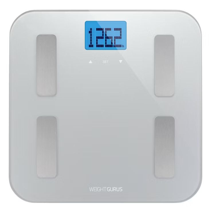 AppSync Smart Scale with Body Composition Silver - Weight Gurus | Target