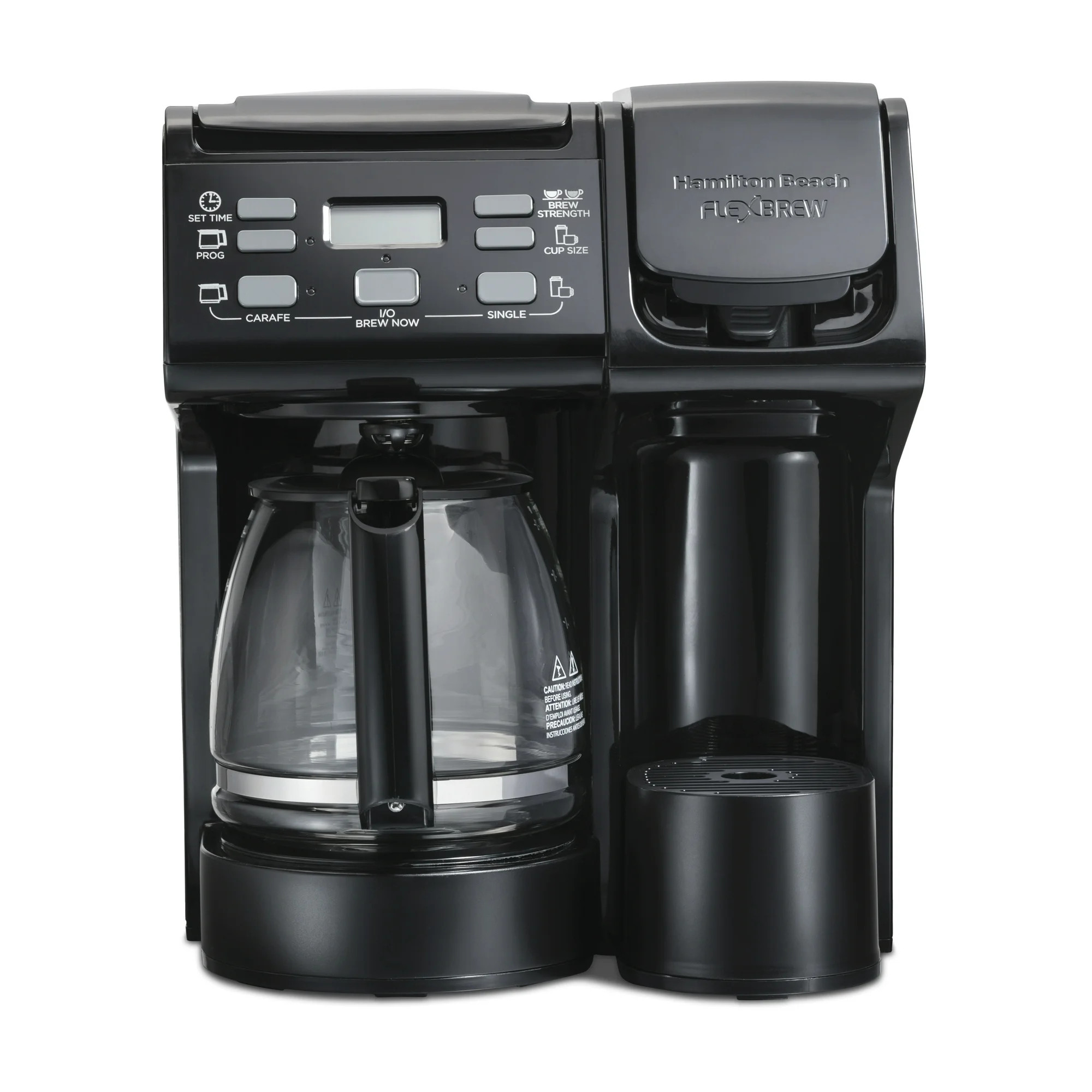 Hamilton Beach FlexBrew Trio Coffee Maker, Single Serve or 12 Cups, Black, 49904 | Walmart (US)