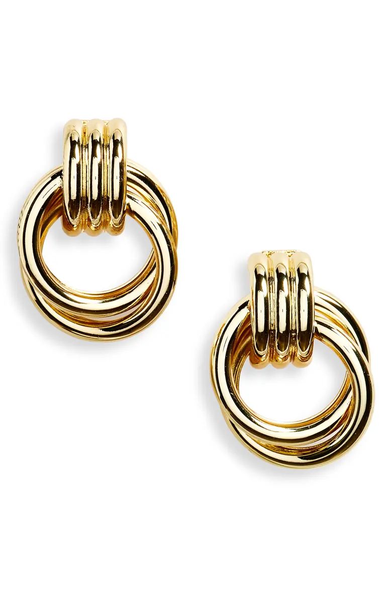 BaubleBar Interlocking Hoop Earrings | Nordstrom | Nordstrom