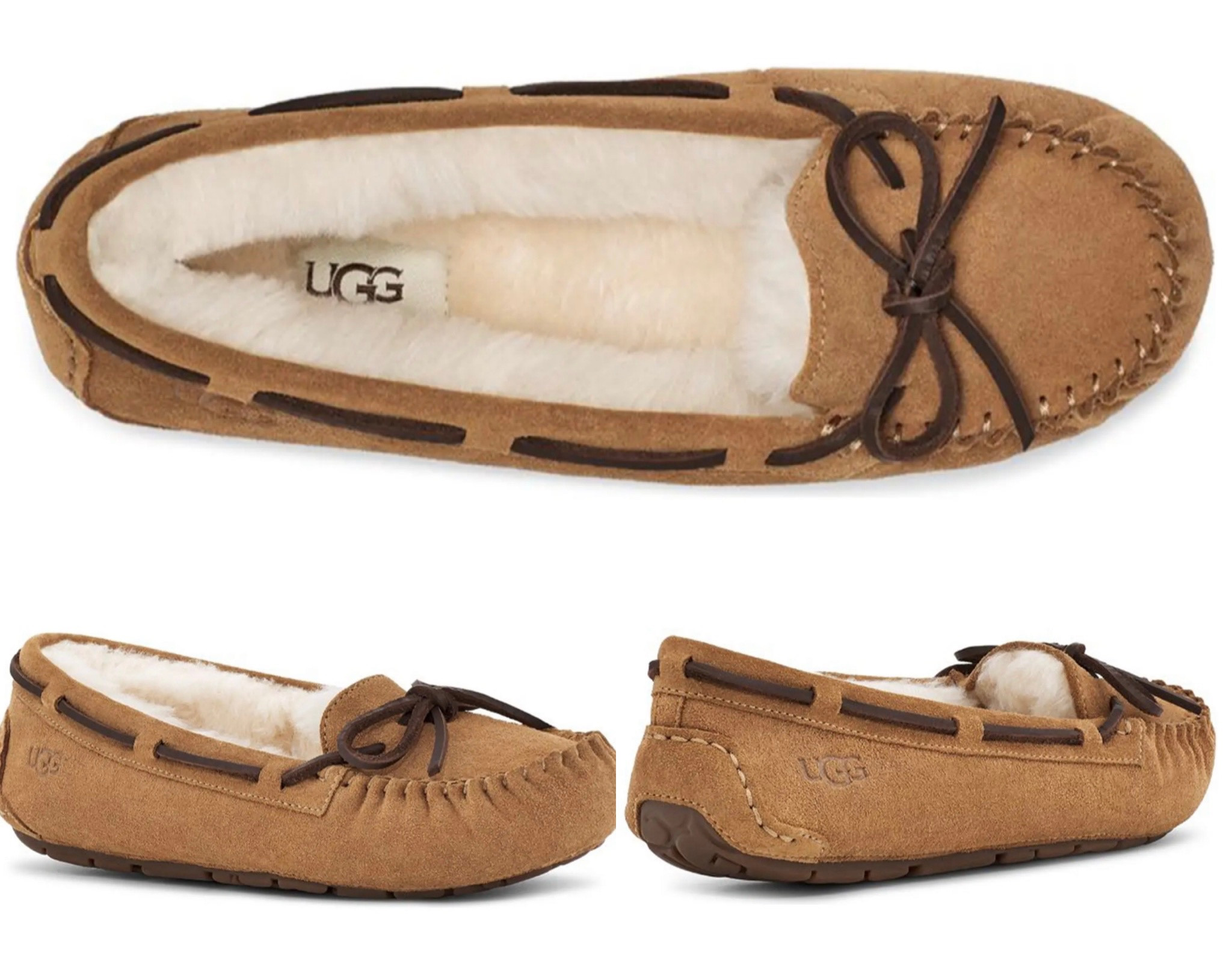 These little cozy UGG slippers are 20% off on sale today!! Fully stocked in this popular chestnut color! 

UGG 
UGG SLIPPERS 
UGG MOCCASIN 

#LTKstyletip #LTKshoecrush #LTKfindsunder100