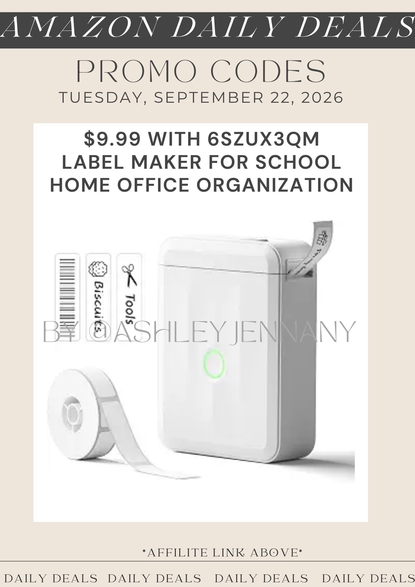Label maker

#LTKWorkwear #LTKSaleAlert #LTKHome