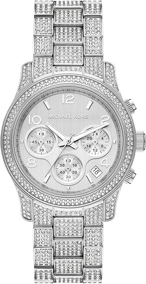 Michael Kors Runway Women's Watch, Stainless Steel Watch for Women with Steel, Ceramic or Silicon... | Amazon (US)