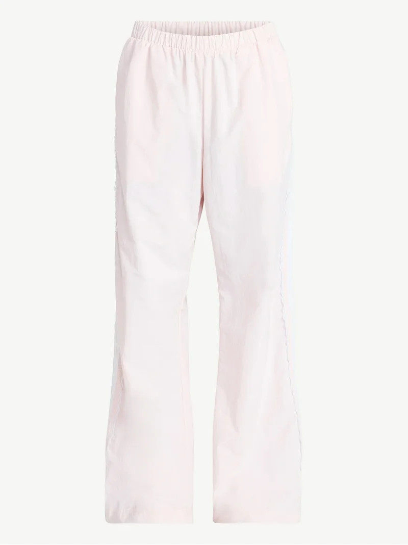 No Boundaries Lace Side Stripe Track Pants, 30.5'' Inseam, Women's XXS-XXL | Walmart (US)