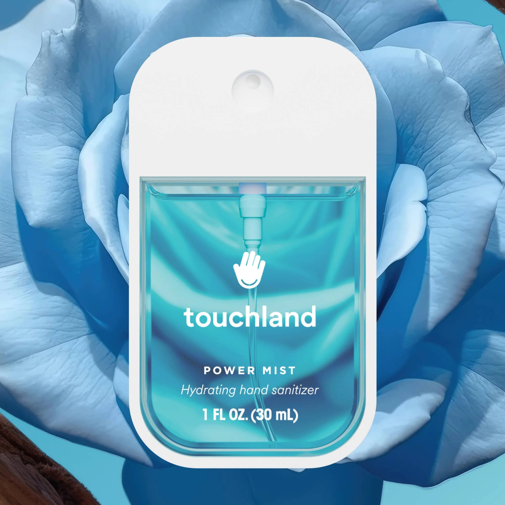 Touchland Blue Sandalwood Power Mist Hydrating Hand Sanitizer | Fancyd Boutiqe