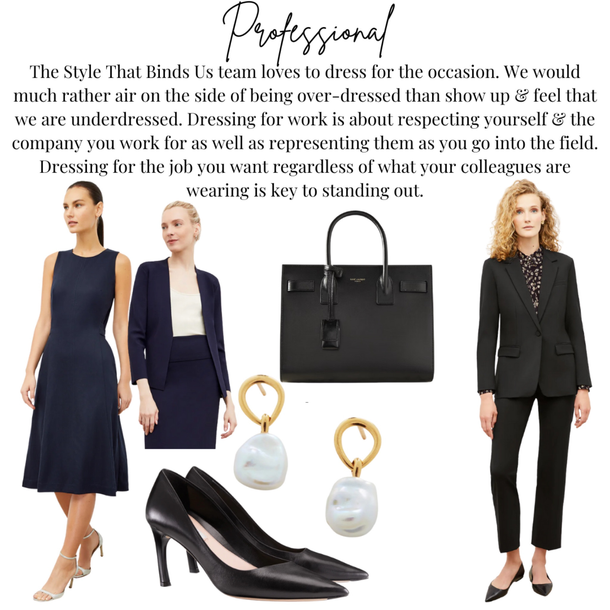 Wondering what to wear to work if you need to be more professional or dressed up? Here are some ideas for you! #blazer #workwear #officeattire #suit #pumps 

#LTKunder100 #LTKstyletip #LTKworkwear