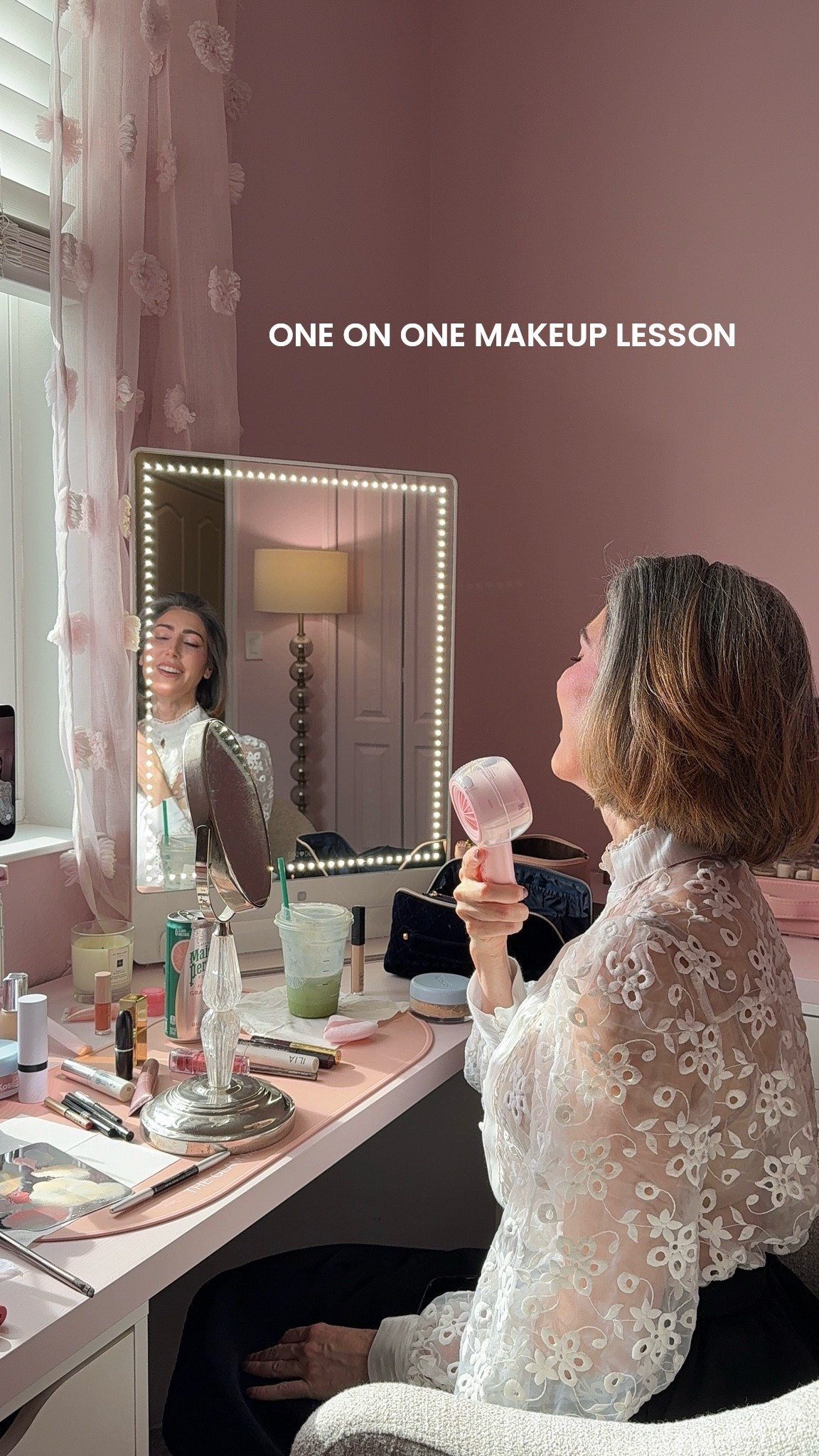 One on one makeup lesson