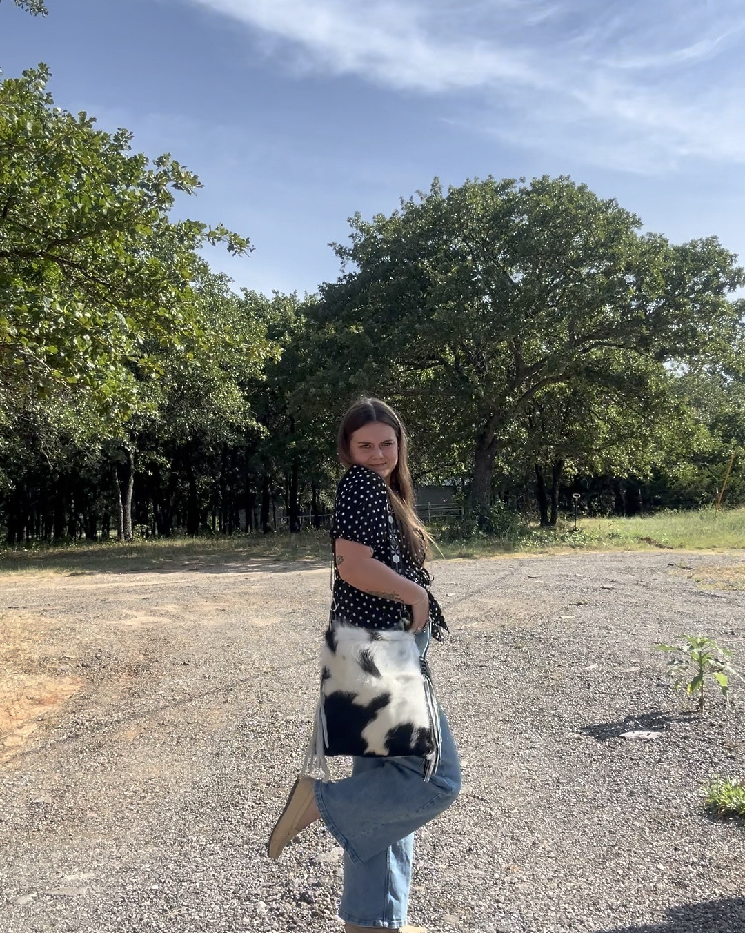 shoes are minnetonka from a few years ago! 🪩