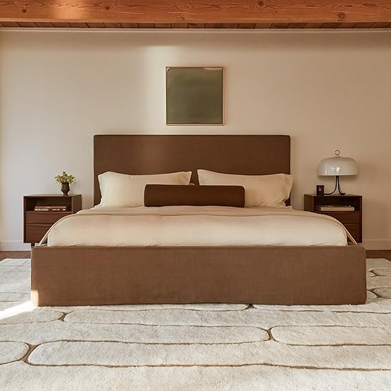 Rugs USA 6x9 Nazco Abstract New Zealand Wool Indoor Area Rug, Scandinavian Style for Living Room,... | Amazon (US)