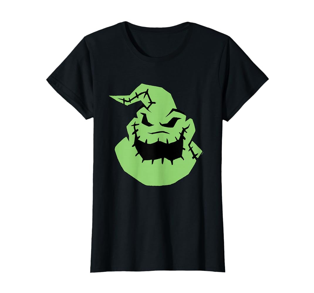 Disney The Nightmare Before Christmas Oogie Boogie Big Face T-Shirt | Amazon (US)
