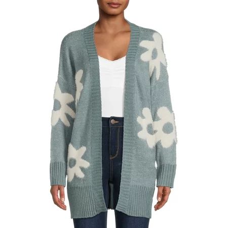 Dreamers by Debut Women s Open Front Cardigan Sweater Midweight | Walmart (US)