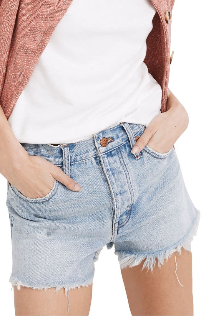 Relaxed Denim Shorts | Nordstrom