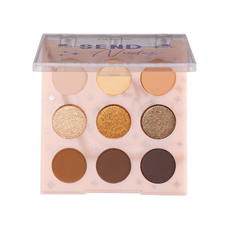 ColourPop For Target Pressed Powder Eyeshadow Palette - Send Nudes - 0.3oz | Target