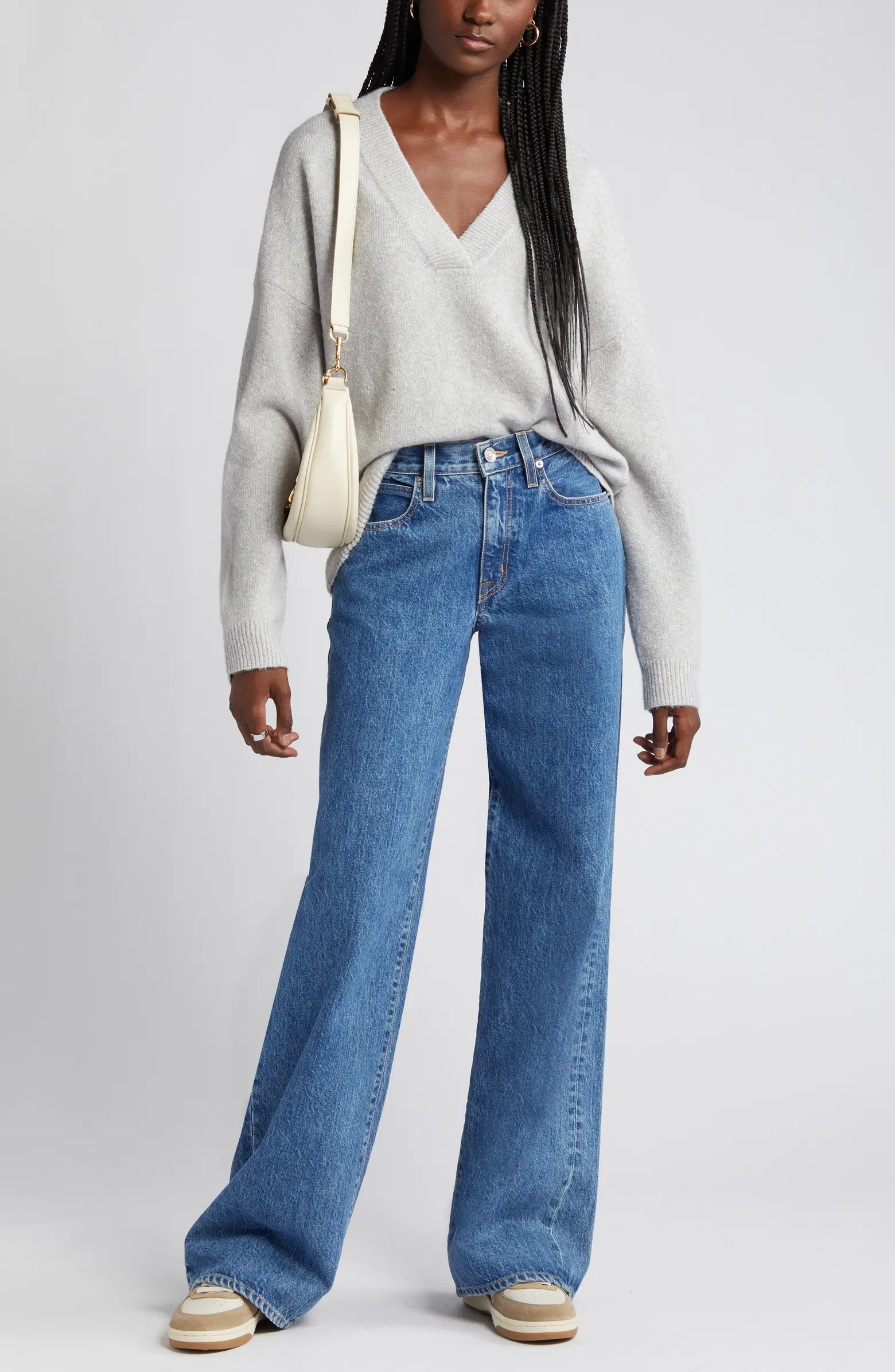 Oversize V-Neck Sweater | Nordstrom
