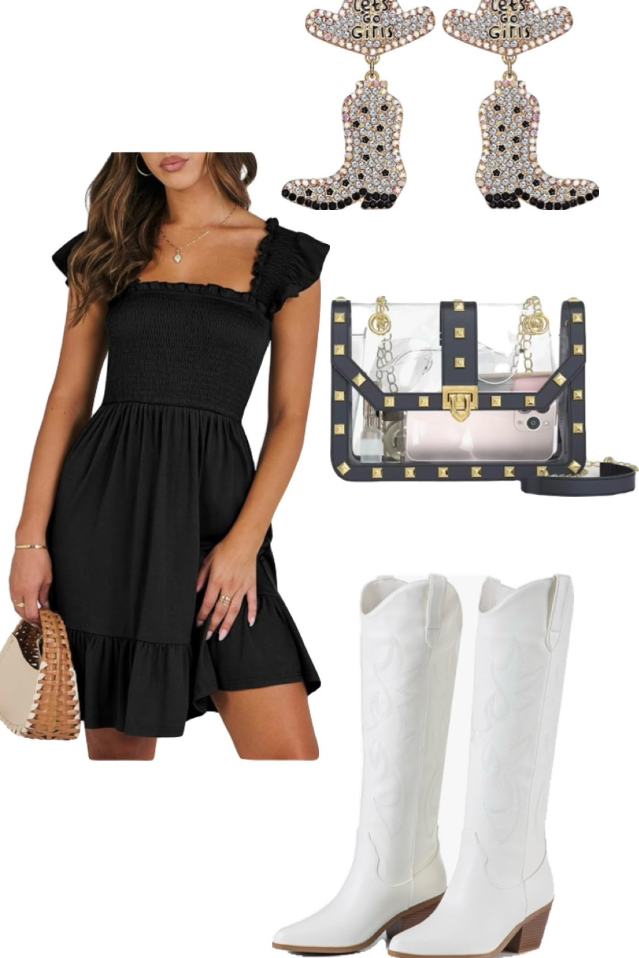 Country concert look! #countryconcert #countryconcertoutfit #concertoutfit #amazonconcertoutfit 

#LTKStyleTip #LTKFindsUnder50 #LTKFindsUnder100