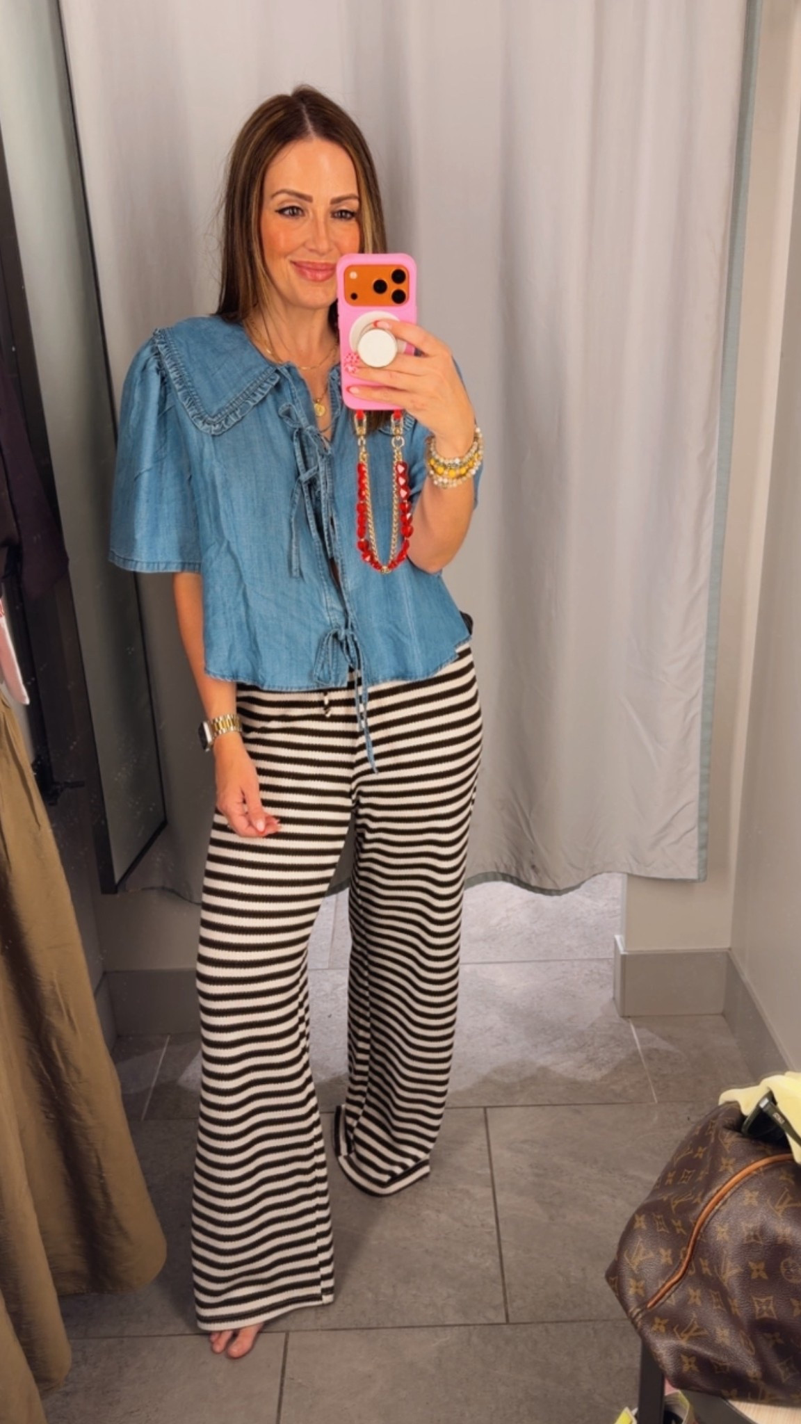 This top on repeat. Not a detail skipped. So lightweight and soft. 

#LTKdayinmylife #LTKOver40 #LTKootd